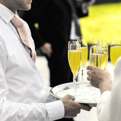 hire wedding party wait staff